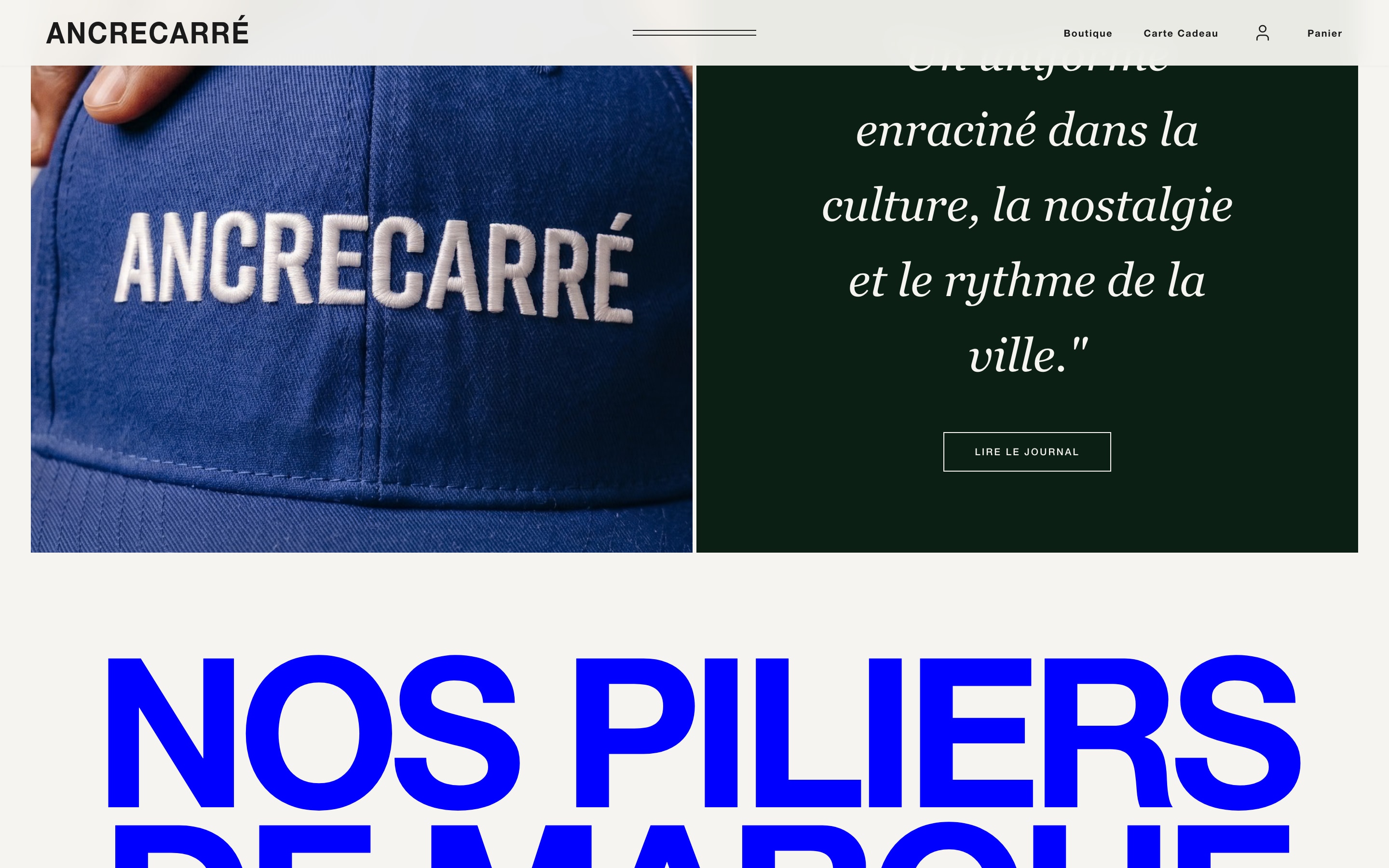 Ancrecarré, écran 6