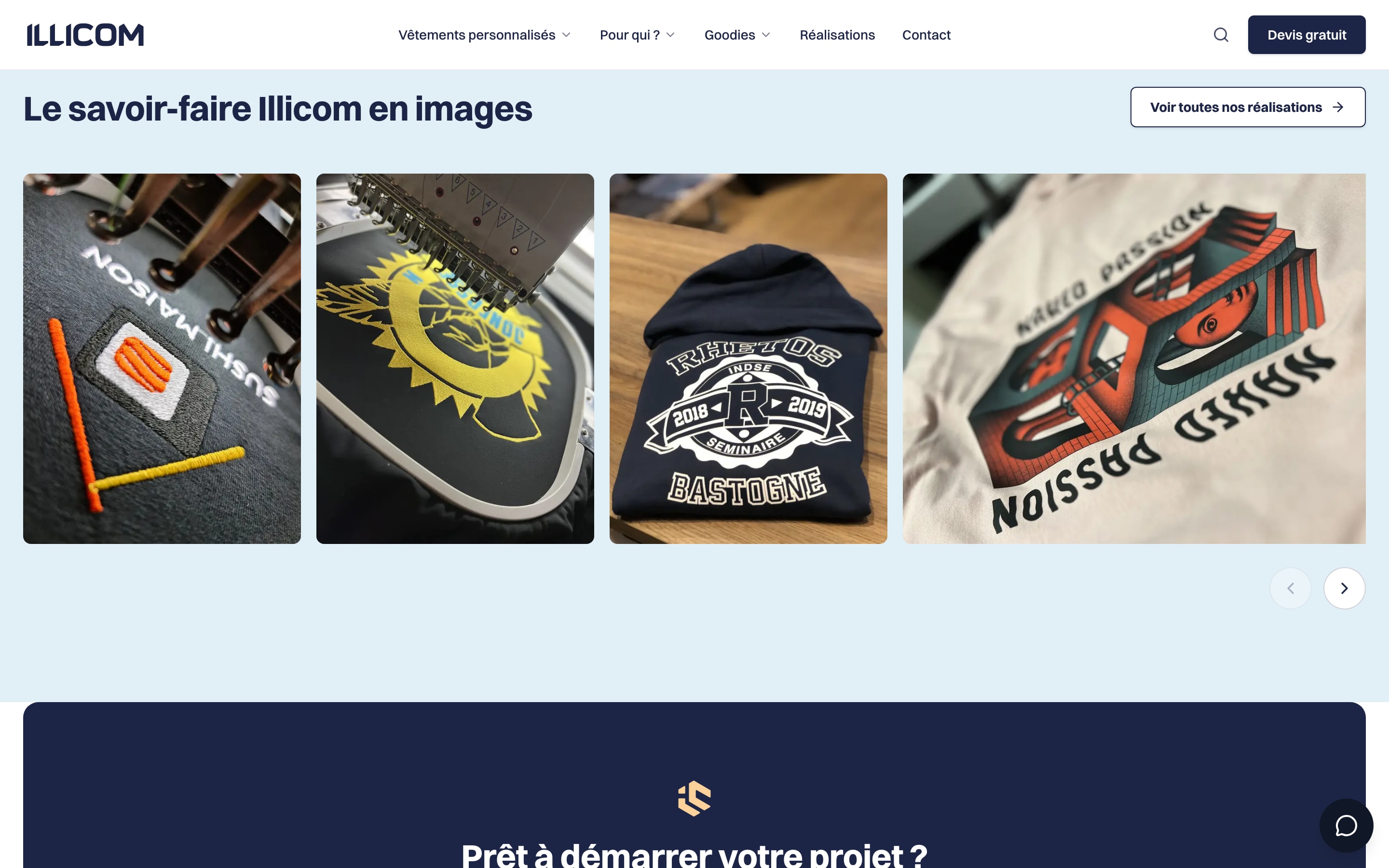 Illicom, écran 5